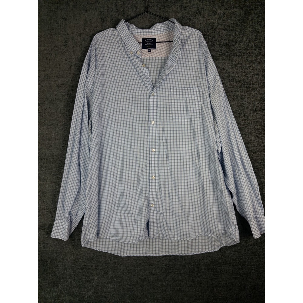 Charles Tyrwhitt Shirt Mens 3XL Check Button Down Casual Classic Fit Non Iron